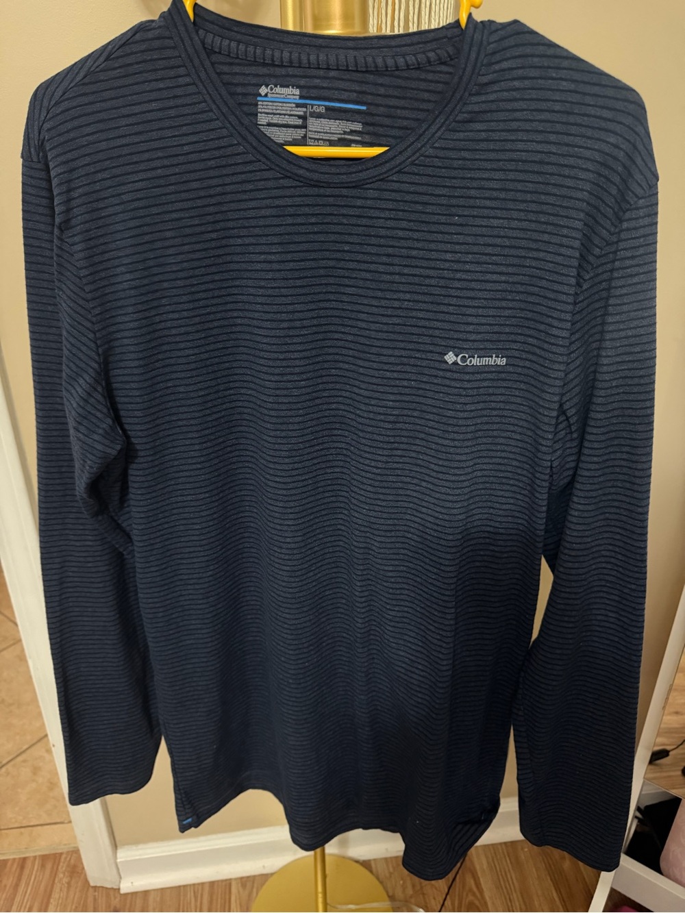 Columbia Men’s Long Sleeve Striped Tee